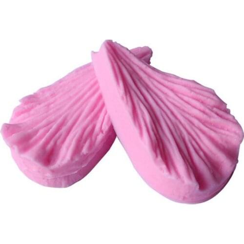 Free Shipping Meridian Leaves Silicone Cake Mold Fondant Cake Decorating DIY Sided Die Mold Bakeware A429