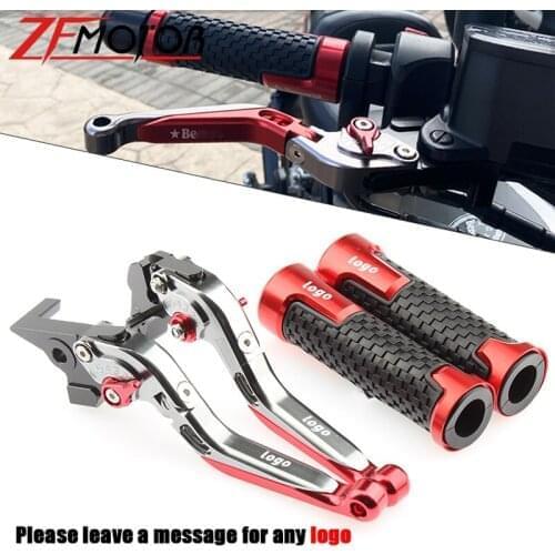 For Kawasaki Motorcycle Brake Clutch Levers Handlebar grip Handle Hand Grips