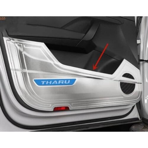 For Volkswagen THARU 2010-2020 stainless steel Car door anti-kick pad Anti-scratch protection decoration car accessories