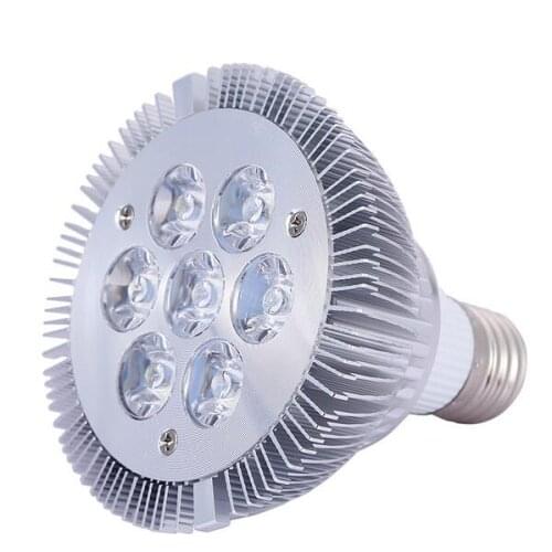 Energy Saving Lamp E27 PAR30 7X3W 21W LED Spotlight Light Bulb Lamp AC 85-265V warm white/cool white/white