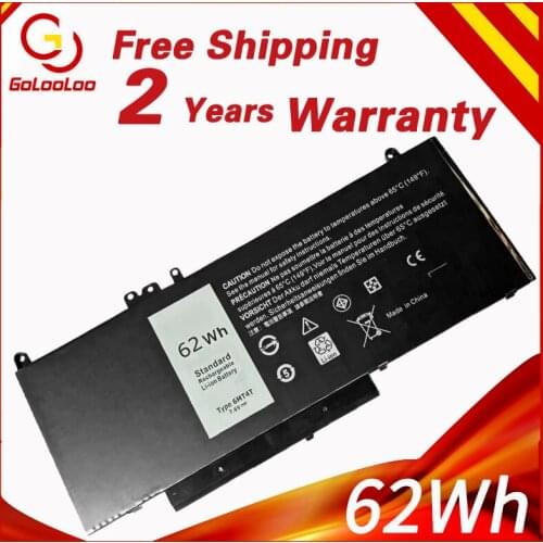 Golooloo 7.6V 62Wh 6MT4T Laptop Battery for Dell Latitude 14 5470 15 5570 E5470 E5570 for Precision M3510 15 3510 Series