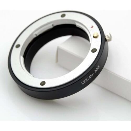Camera Lens Adapter Ring (LM-NEX) for Leica M Mount Lens for Sony NEX E-mount A5000 A6000 A6300 NEX5 NEX7 A7 II A7R A9