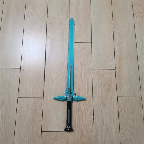 Cosplay Sword Art Online Dark Repulser/Elucidator Kirito Sword Prop Role Playing SAO Kirigaya Kazuto/Yuuki Asuna PU Sword 80cm