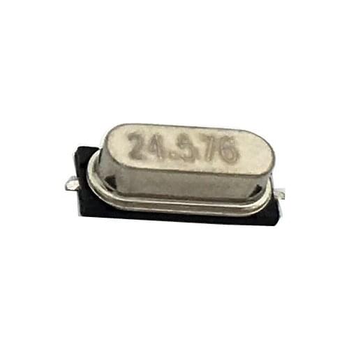 20pcs smd hc-49s 24.576MHz 20ppm 20pF quartz resonator crystal