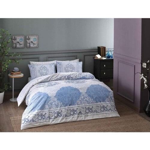 TAC Single Aryan Duvet Cover Set-blue