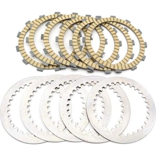 Suitable For Yamaha XV400 Virago XVS 400 XVS400 C4 XV500 XV535 XV535S clutch plate friction plate steel plate clutch plate