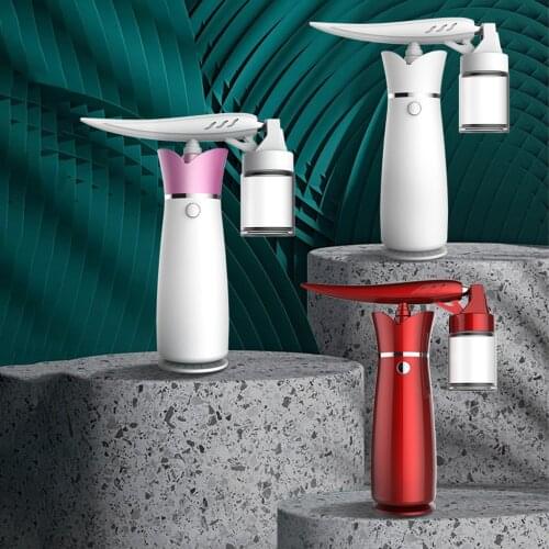 Handheld USB Facial Mister Face Oxygen Sprayer 800mAh Cool Mist Moisturizing Machine Makeup Spa Refreshing