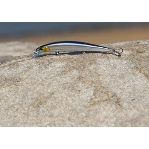 Le fish 100mm 8.5g floating minnow long cast fishing lure tackle Tungsten weight system wobbler crank bait