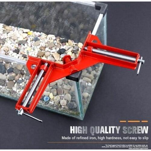 90 Degree Right Angle Clip Clamp Fixing Clips Picture Frame Corner Clamp Woodworking Hand Tool furniture repaire photo reinforc