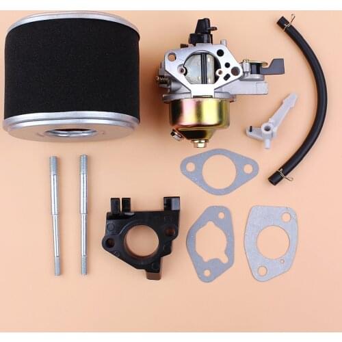 Adjustable Carburetor Insulator Bolt Air Filter Gasket Kit Fit Honda GX390 GX 390 Chinese 188F 13HP Gasoline Engine Motor