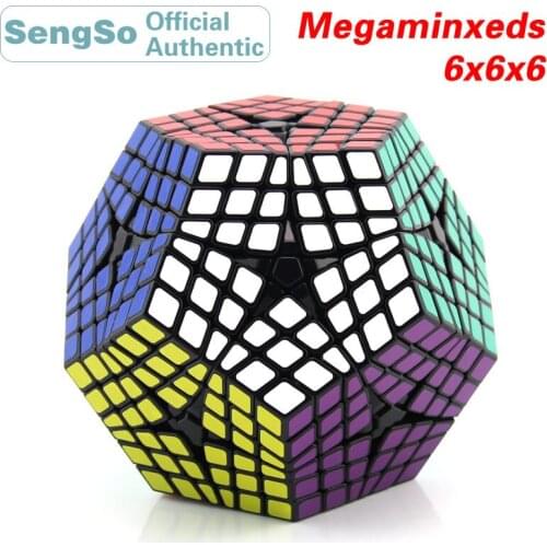 ShengShou Megaminxeds 6x6x6 Magic Cube SengSo 6x6 Cubo Magico Professional Neo Speed Cube Puzzle Antistress Toys For Kids