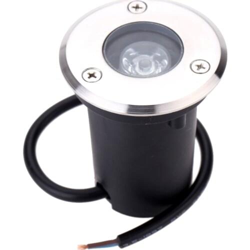 2015 New IP67 Waterproof 3W AC 85-265V LED Outdoor Ground Garden Path Floor Underground Buried Yard Lamp Spot Landscape Light