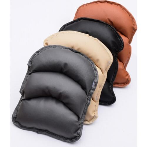 Universal Car Armrest Pad Cover Center Console microfiber Leather Auto Seat Armrests Box Protection Cushion Hand Supports