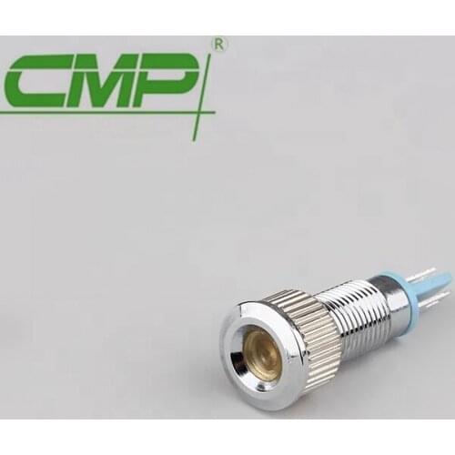 CMP High Quality Metal Concave type indicator light 8mm mounting hole