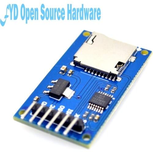 1PCS Micro SD card mini TF card reader module SPI interfaces for with level converter chip