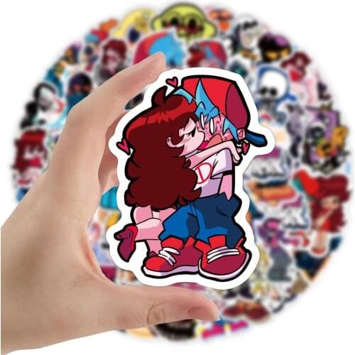 10/30/50pcs Friday Night Funkin Sticker Pack Gifts Toys Anime Stickers For Kids Children Guitar Skateboard Motorcycle Stickers