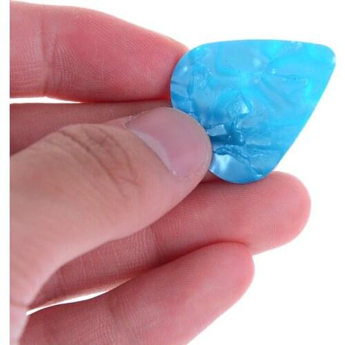 20 Pieces Colorful Guitar Picks Celluloid Mediators For Bass Guitar Pick 0.46mm 0.71mm 0.96mm