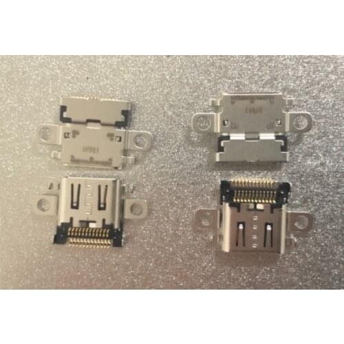 5Pcs Original Used For Nintendo Switch Lite USB Charging Port Power Charger Connector Type-C Socket Dock