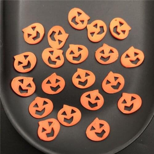 60g Pumpkin Polymerclay,Soft Clay Sprinkles For Kids Diy/Scrapbook Decoration/Craft Filler/Craft Diy Making/Nail Arts