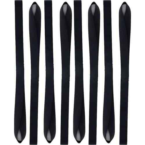 8-Pack Soft Loop Tie Down Strap for Towing Cargo ATV UTV Motorcycle Snowmobile