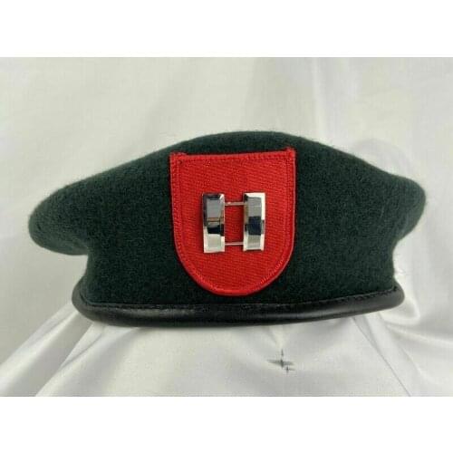 US Army 7th Special Forces Group Green Beret OfficerS Captain Rank Military Hat armyshop2008