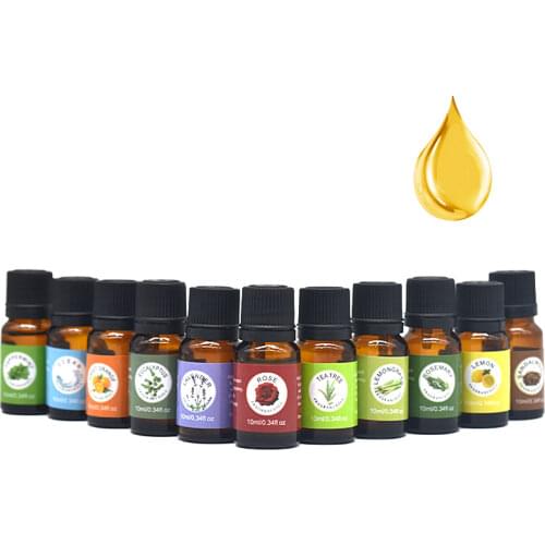 10ml Fragrance Oil for Aroma Perfume Soap Diffuser Aroma Essential Oil Rose Mint Sandalwood Making Candle DIY Air Fresh Lavender