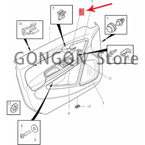 CAR door opener 2011-2019vol voxc60 v60 cross country v60 s60l s60 cross country s60 Car door panel, door opening and door handl