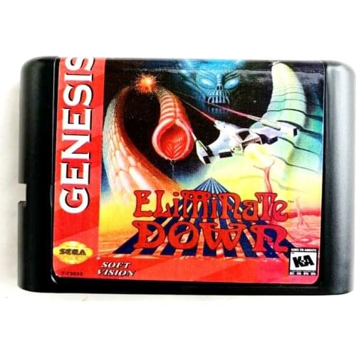 Eliminate Down 16 bit MD Memory Card for Sega Mega Drive 2 for SEGA Genesis Megadrive