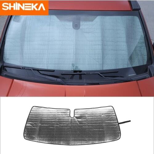 SHINEKA Sunshade For Dodge Nitro Car Front Windshield Sun Shade Sunshade Anti UV Ray Cover Accessories For Dodge Nitro 2007-2012