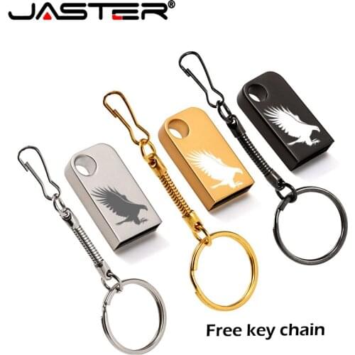 JASTER Mini pen drive 64gb 32gb USB 2.0 flash drive pendrive USB stick 16gb 8gb geheugen stick real capaciteit usb flash stick