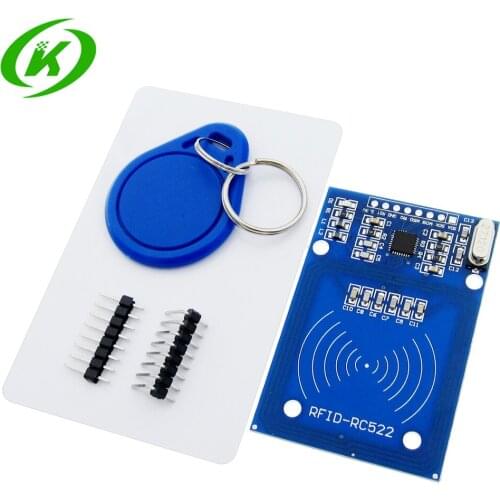 10PCS MFRC-522 RC522 RFID RF card sensor module to send S50 Fudan card, keychain usb raspberry pi