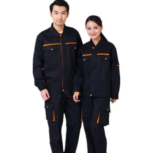 Worker clothing workwear clothes set men women workmen Factory uniform Wear-resistant Repairman Auto car workshop welding suits