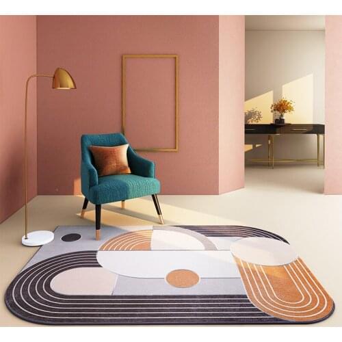 Living Room Bedroom Carpet Modern Creative Bedside Coffee Table Home Sofa Cushion Decoration Supplies Exquisite Floor Mat