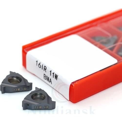 16IR 10W 11W 12W 14W 16W18W19W24W BMA high quality steel turning carbide insert CNC lathe TurningTurning Thread Blade Tool