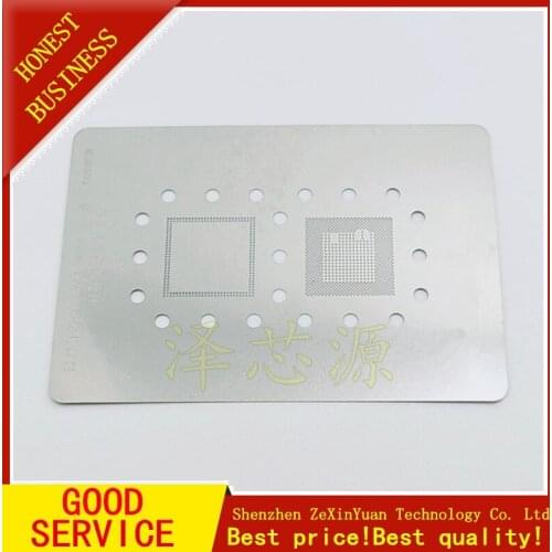 MSM8992 BGA Stencil For LG CPU RAM Reballing Pins BGA Direct Heating Template 0.12mm Thickness Anti Drum-up