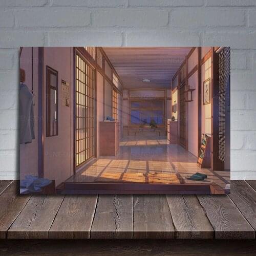 Prints Painting Comfortable Wall Art Modular Sunshine Canvas Poster Picture Corridor Modern Home Decor Anime Bedside Background