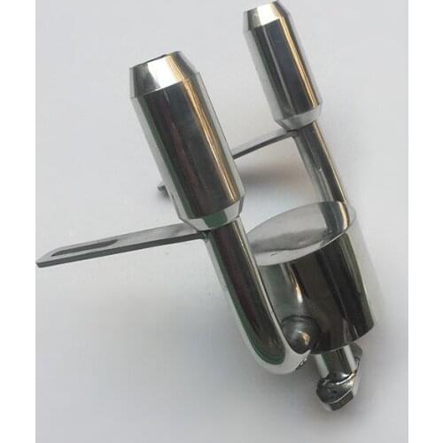 Double Hole Exhaust Pipe for 1/5 HPI Rovan KM DDM Gas Power Baja 5B 5S Upgrade Pipe