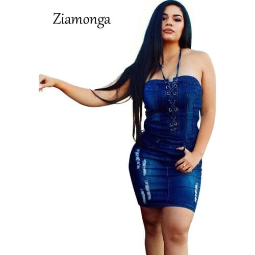 Джинсовые летние платья Ziamonga China At AliExpress
