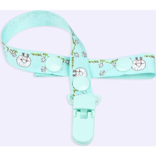 1PCs Convenient Nipple Baby Pacifier Clip Chain Infant Boys Girls Cute Cartoon Letters Toys Pacifier Chain Holder Baby Feeding