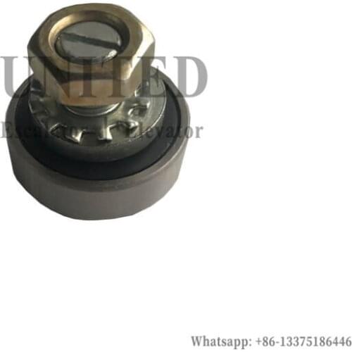 20pcs UNITED Elevator Eccentric Door Hanger Roller OD35mm W12mm Bearing 6202 Door Hanger Plate Positioning Roller