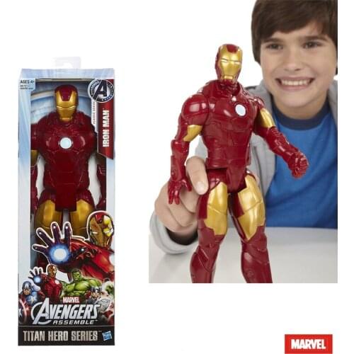 30cm/12'' Marvel Legends Figures Avengers Iron Man Action Figure New Year Christmas Cartoon Model Gift Toys For Children Kids