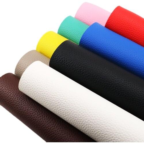 David accessories 20*33cm Solid Lychee Faux Synthetic Leather for Home Textile Earrings Hairbow Handbag Making,1Yc12563