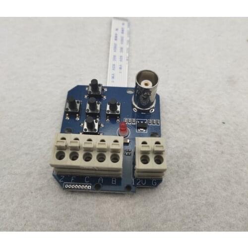 Free shipping Zoom Camera Module Rear Control Decoding Board OSD Controller Decoder PCB w/ 9Pin Ribbon Cable