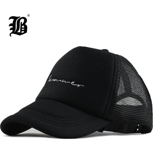 [FLB] New Mens Baseball Cap Print Summer Mesh Cap Hats For Men Women Snapback Gorras Hombre Casual Hip Hop Caps Dad Hats F143