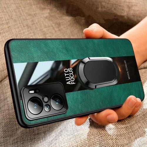 For Xiaomi Mi 11 Lite Case Xiomi Mi 11 Ultra Luxury Leather Cover On Xiaomi Mi 11 Pro 11Lite Mi11 Car Magnetic Holder Phone Case