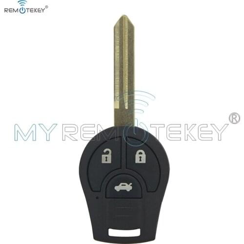 Remtekey Remote key fob 3 button 433mhz with ID46 chip for 2008 2009 2010 2011 2012 2013 Nissan Cube Rogue