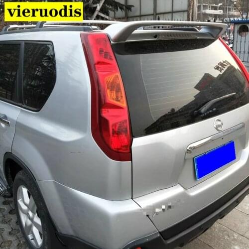 For Nissan X-Trail Car Decoration 2007-2013 ABS Plastic Paint Painting Color Rear Trunk Roof Spoiler