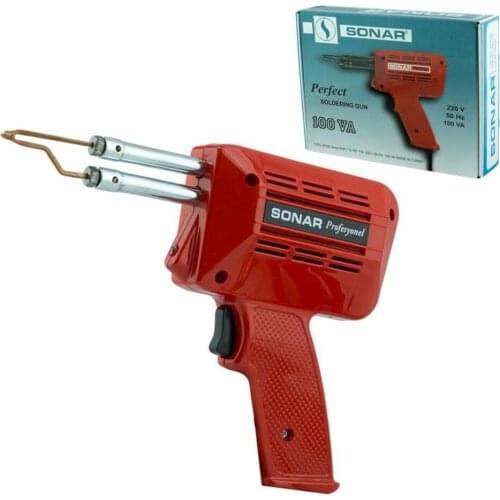 SONAR Soldering Gun 100W Soldering Gun Electric Animal Gun with interchangeable tips