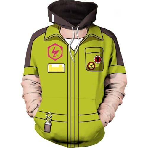 Anime Danganronpa V3 Kokichi Oma Cosplay Costume Hoodie Kaede Akamatsu Hooded Sweater Kazuichi Souda Monomi Gift Dangan Ronpa