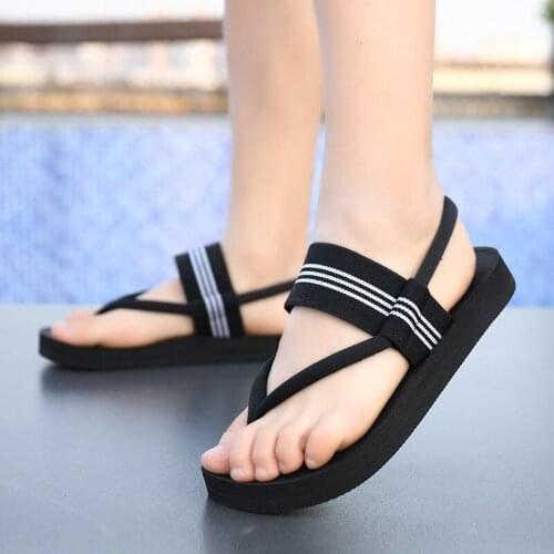 Hot Sell Summer Fashion Childrens Sandals Soft Non-Slip Beach Shoes High Quality Shoes Comfortable Flat Children Shoes